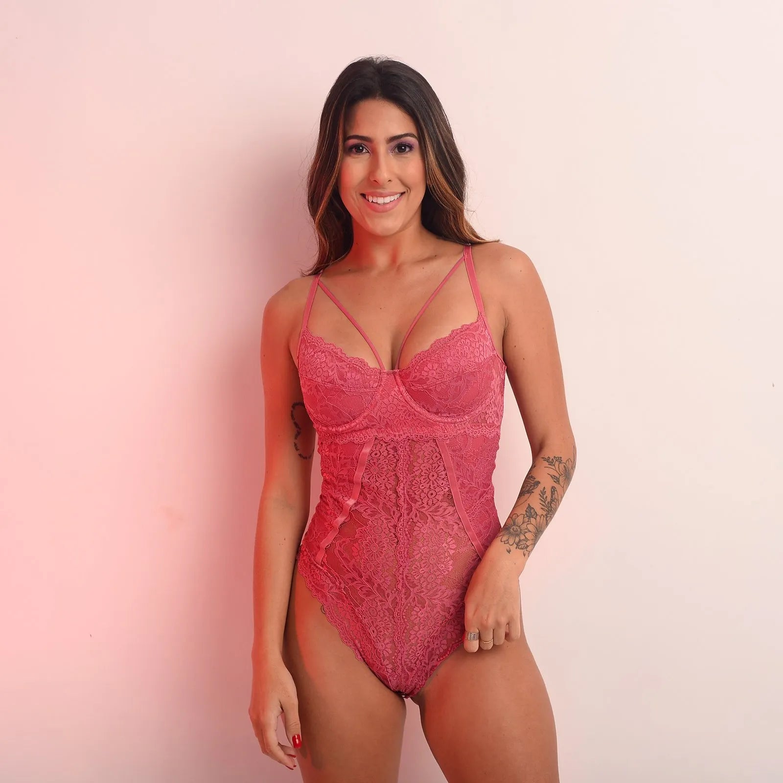 Body Primavera Rosa claro