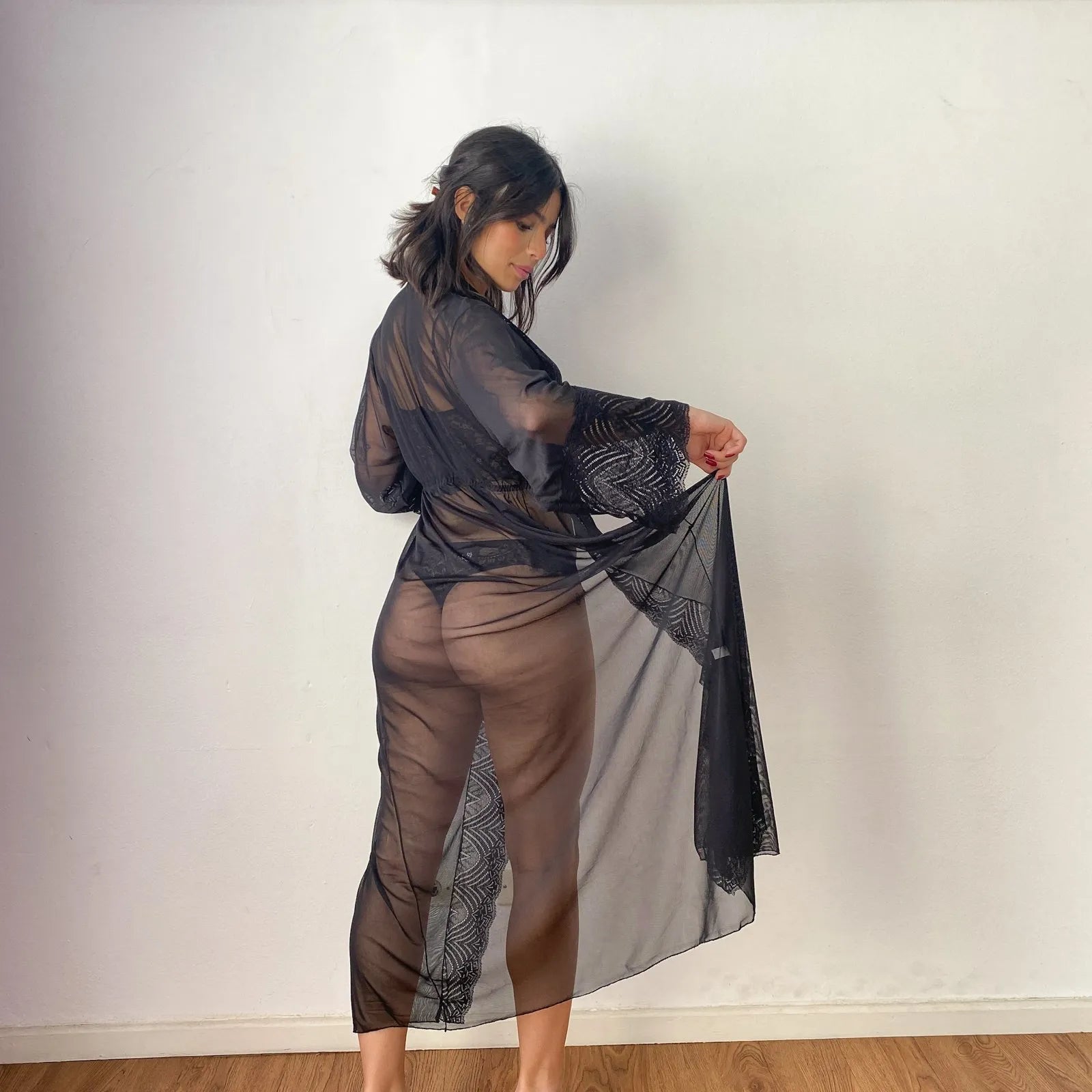 Robe Longo - Preto