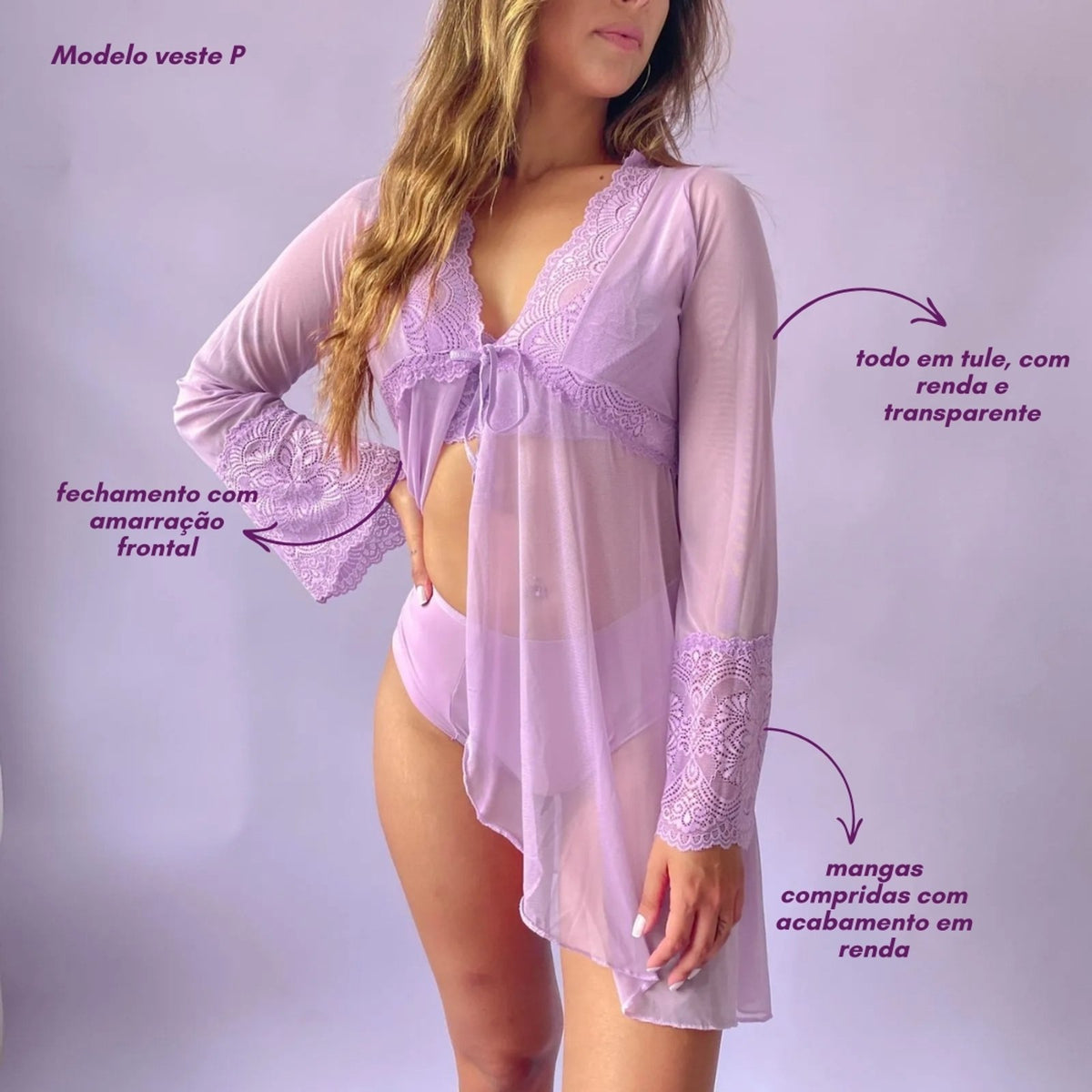 Robe Dilua Lilás