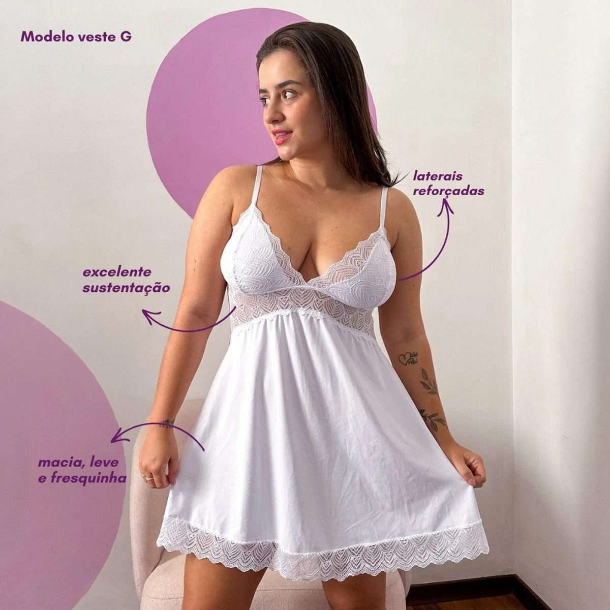Camisola Honey Plus Branco