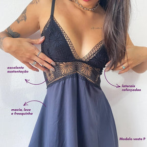 Camisola Honey Preto
