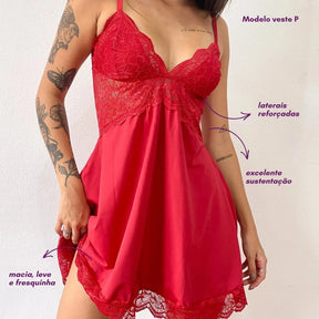 Camisola Honey Vermelho