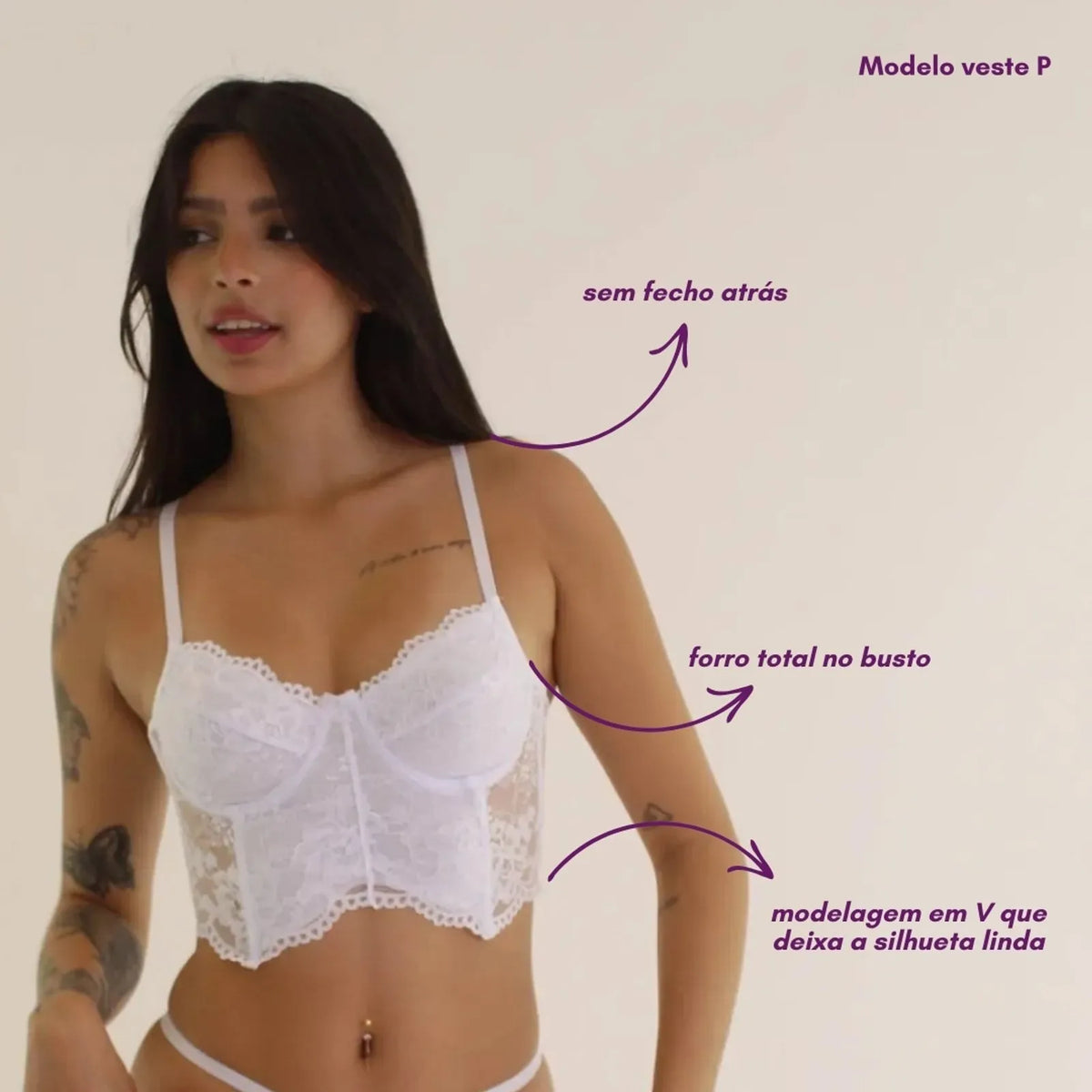 Corset Sirena Branco