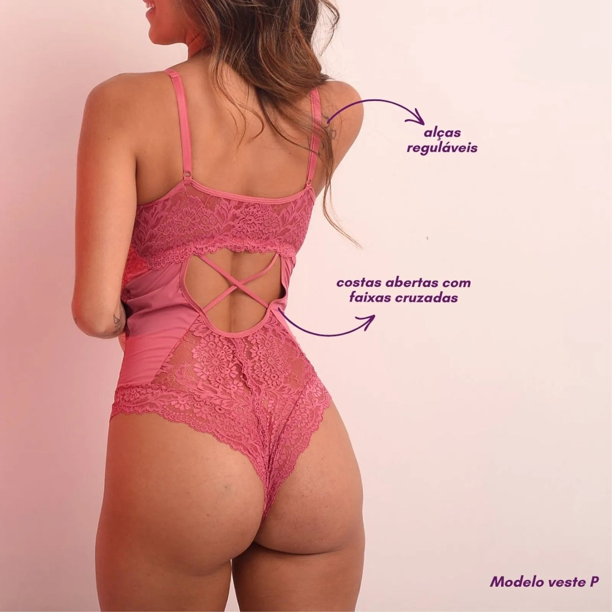 Body Primavera Rosa claro