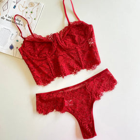 Conjunto Corset Gemini Vermelho