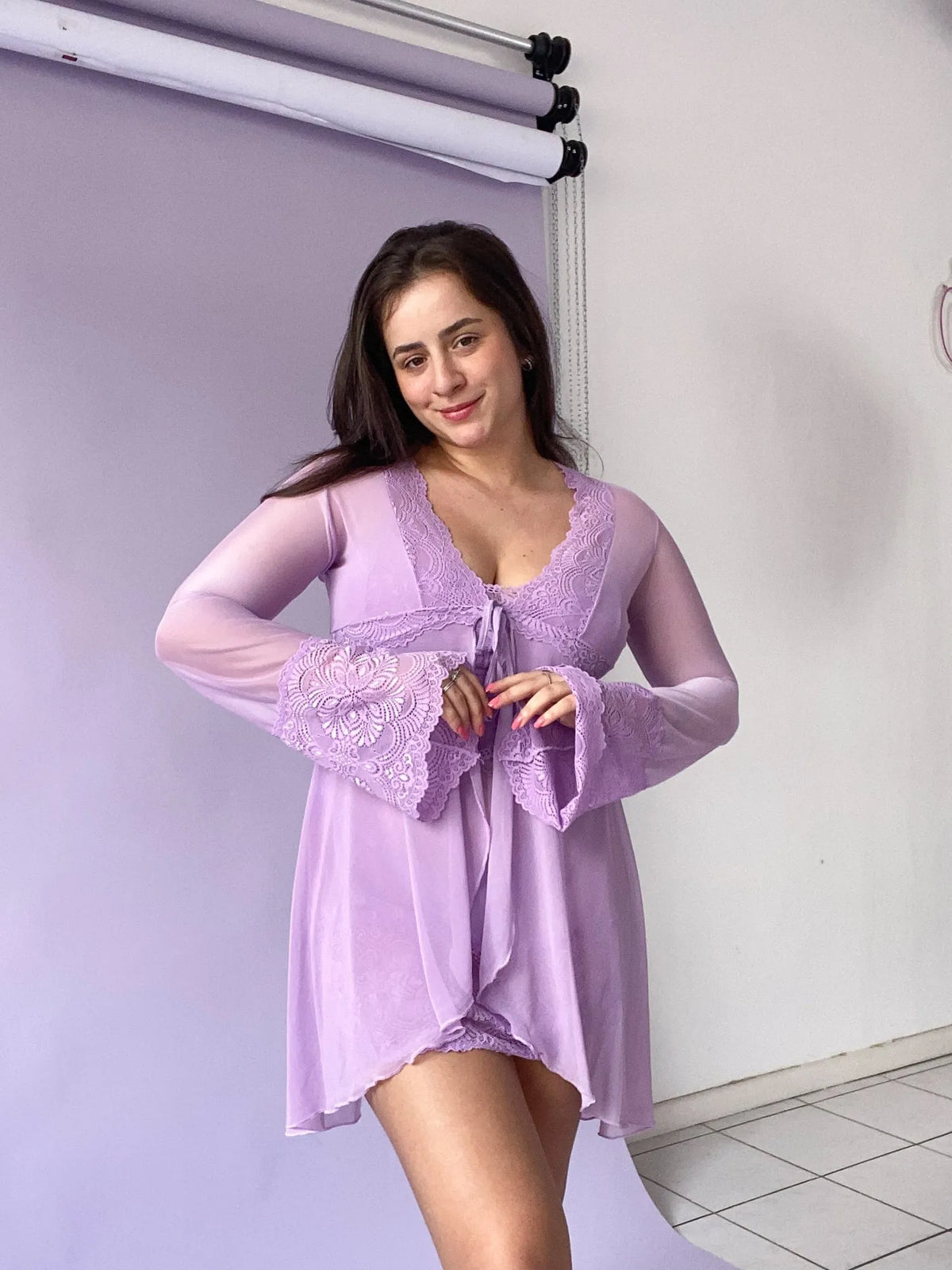 Robe Dilua Lilás