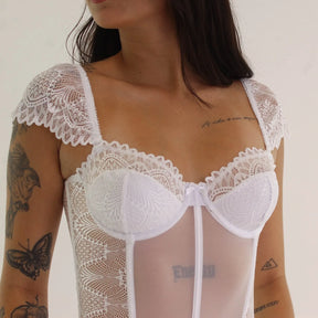 Conjunto Corset Jasmine Branco