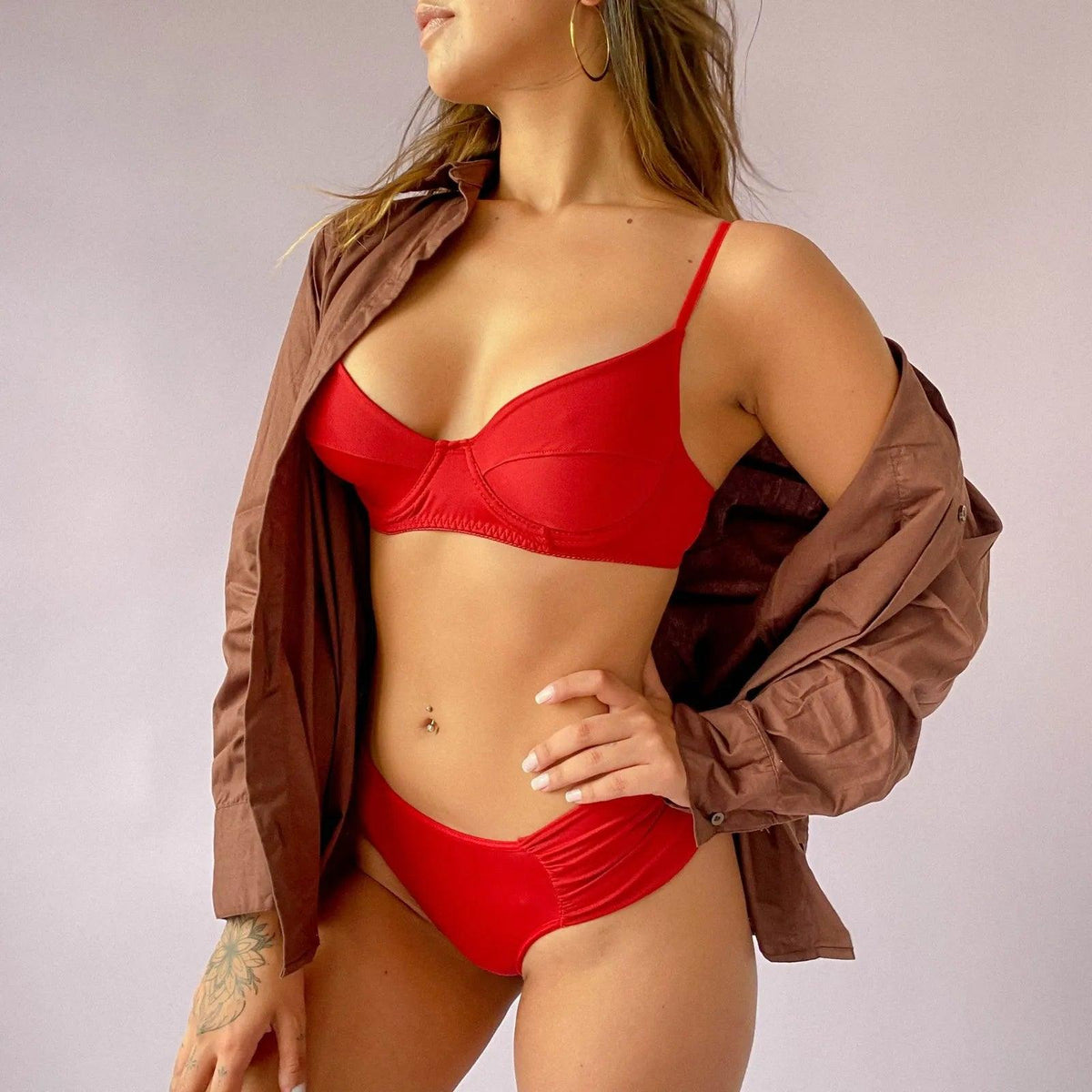Conjunto Selene Vermelho