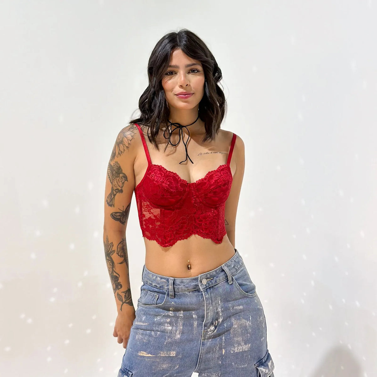 Corset Sirena Vermelho